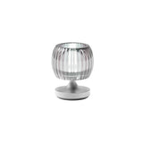 Hari Lamp S  Silver White - Waves